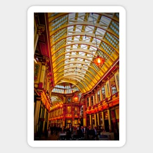 Leadenhall Market City of London England Sticker